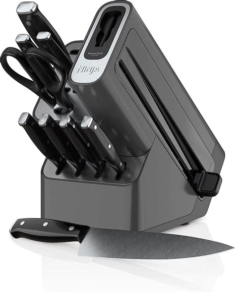 Ninja K12010C Foodi NeverDull Essential 10 Piece Knife System With