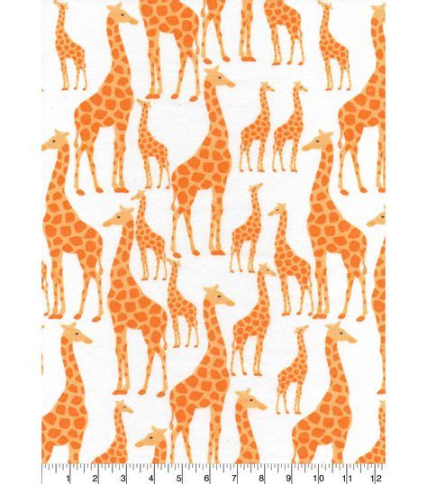 Nursery Cotton Fabric Giraffe Giraffe Fabric Nursery Fabric Baby