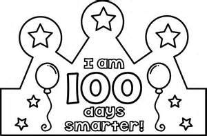 100 Days Smarter Coloring Page Coloring Pages