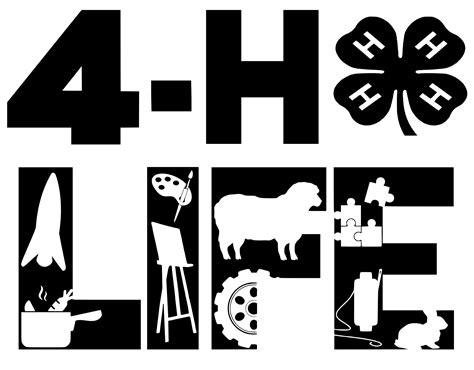 4h Life Svg Cutting Cut File For The Cricut Etsy