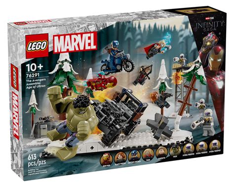 Lego Set 76291 1 The Avengers Assemble Age Of Ultron 2024 Super Heroes Marvel Avengers