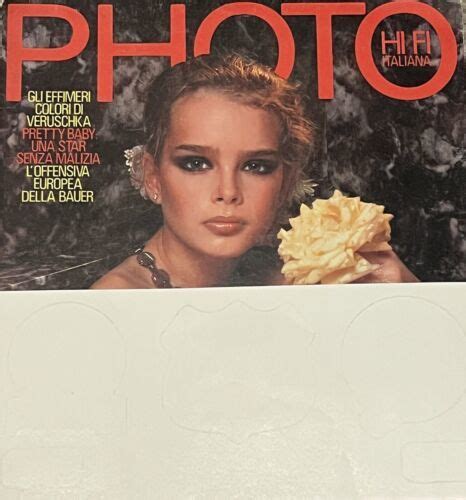 French Photo Magazine 130 July 1978 France Sugar And Spice Brooke Shields Shoot 4599277672