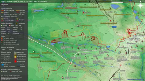 Russo-Ukraine War - 2023 - Maps