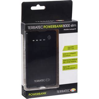 Terratec Powerbank Slim Powerbanks Mindfactory De