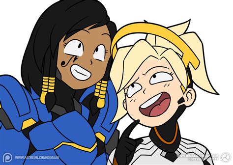 Laughing Mercy By Dimaar On Deviantart