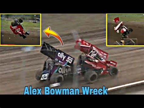 Watch Alex Bowman Crash Alex Bowman Wreck Alex Bowman Sprint Car