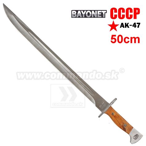 Ak 47 Cccp Knife Bajonet Bodák Nôž 50cm Commandosk