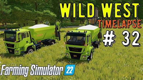 Farming Simulator 22 Fs22 Timelapse Ep 32 Wild West Map Fs22 Mods Youtube