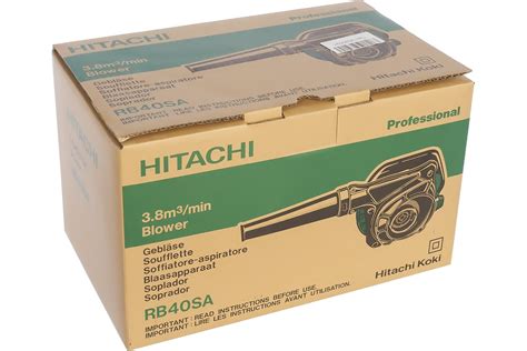 Пылесос-воздуходувка Hitachi RB40SA - выгодная цена, отзывы ...