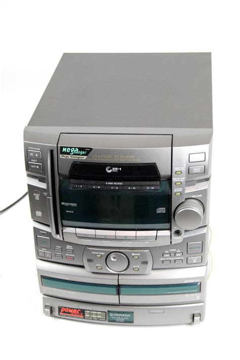 Pioneer Xr P970f Stereoanlage Kompaktanlage Hifi System 25 1 Cd Wechsler Silber Ebay