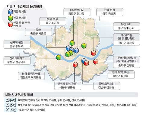 쇼핑 지도가 바뀐다서울 시내면세점 13곳 춘추전국시대 매일경제