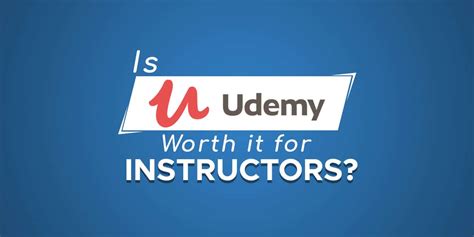 Is Udemy Worth It For Instructors Online Course How