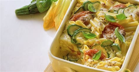 Nudelauflauf Mit Zucchini Und Tomaten Rezept Eat Smarter