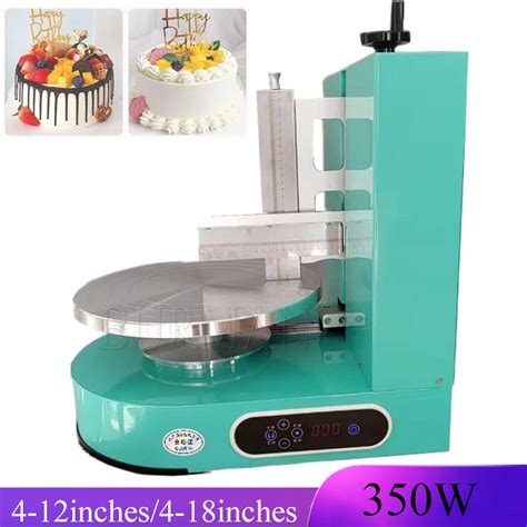 Electric Cream Cake Spreading Machine Automatic Cake Smoothing Coating