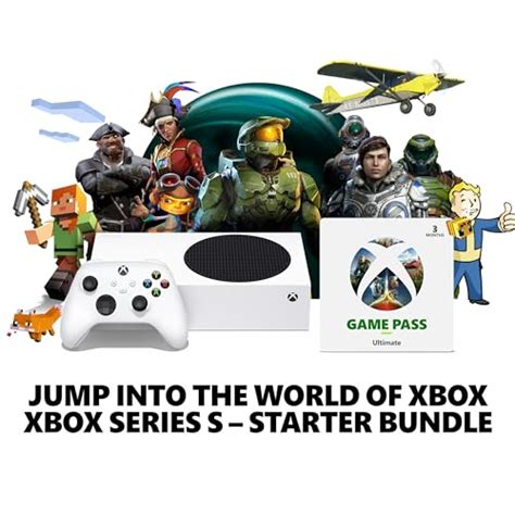 Xbox Series S Starter Bundle Includes Hundreds Of Games With Game