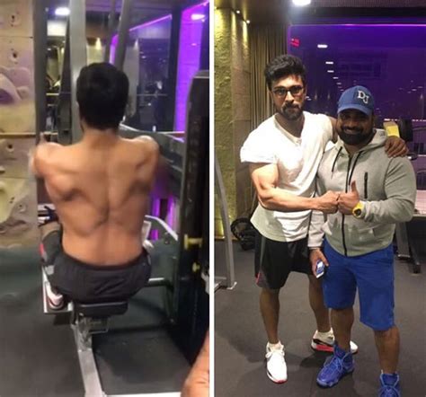 Charan Heavy Workouts For Intro Song Cinejosh