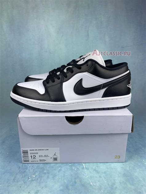 Air Jordan 1 Low Panda Dc0774 101 Whiteblackwhite Sneakers