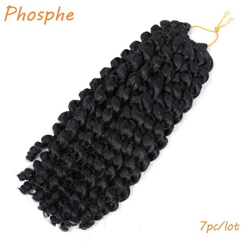 7 Pack 12 Inch Water Wave Passion Twist Crochet Hair For Black Women