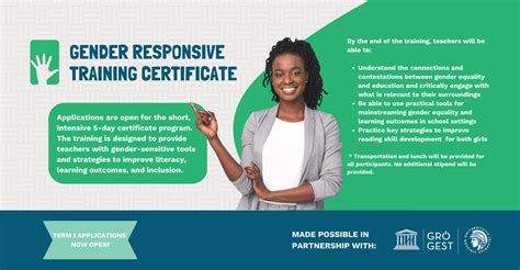 Gender Responsive Teaching Certificate Pangea Publishing Uganda