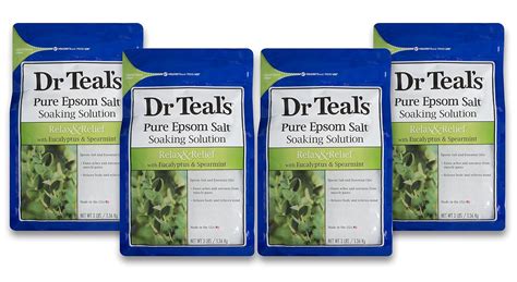 Amazon Dr Teal S Eucalyptus Spearmint Pure Epsom Salt Soaking