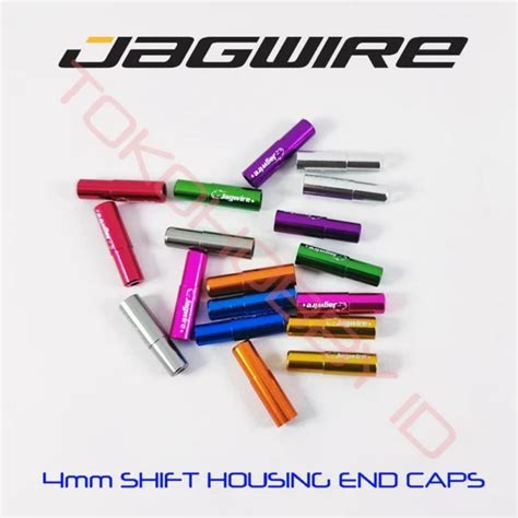 Jual End Cap Alloy Cnc Jagwire Mm Kepala Kabel Housing Rem Sepeda