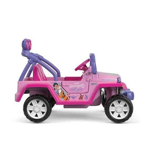 Fisher Price Power Wheels Disney Princess Jeep Wrangler