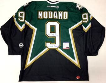 Mike Modano Signed Jersey, Autographed Jerseys