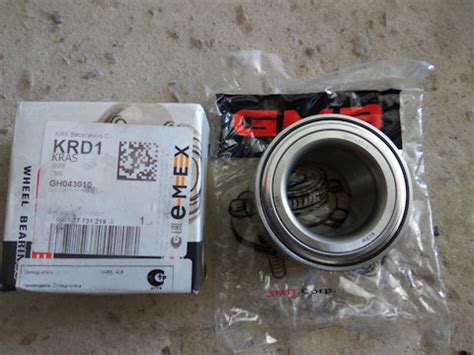 GH043010 ПОДШИПНИК ПЕРЕДНЕЙ СТУПИЦЫ GMB | Запчасти на DRIVE2