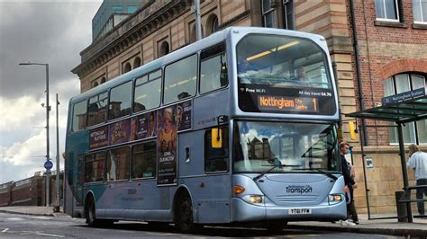 Nottingham City Transport Scania N230UD Omnidekka 925 YT61 FFM