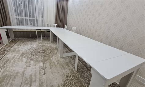 Купить Обеденный стол трансформер ХАН 400x100x76 см, W400100Rek в ...