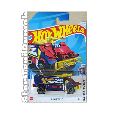 Hot Wheels Runway Res Q HW Fantasy First Response Metro Shopee Malaysia