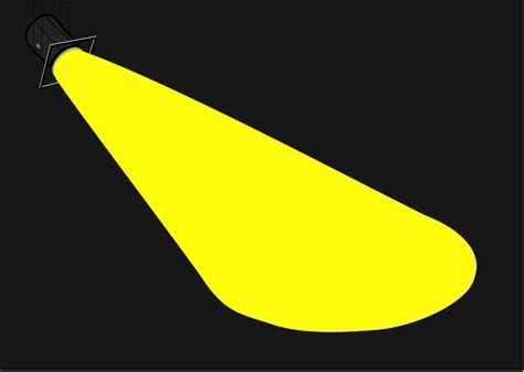 Yellow Spotlight Clip Art Image - ClipSafari