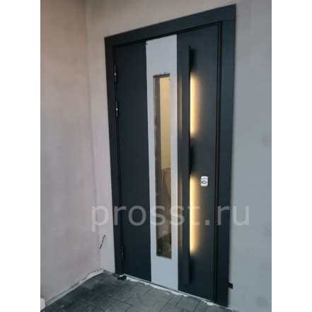 Входная дверь с терморазрывом серия Унико любой размер - Дверь с ...