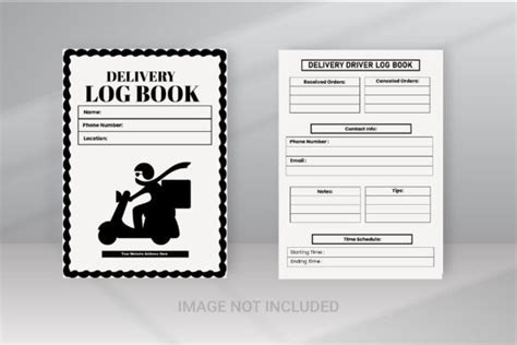 Delivery Driver Logbook Kdp Interior Graphic By Vmsit Creative Fabrica