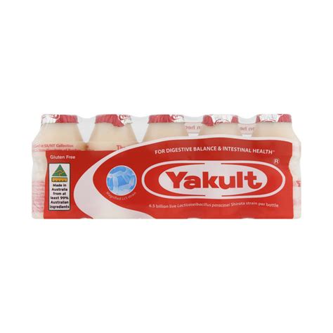 Buy Yakult Fermented Probiotic Milk Pack Ml Coles