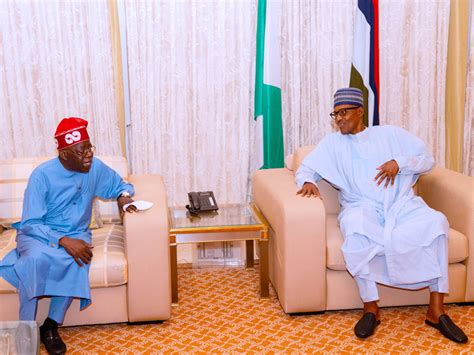 Buhari Meets With Tinubu At State House - Arise News