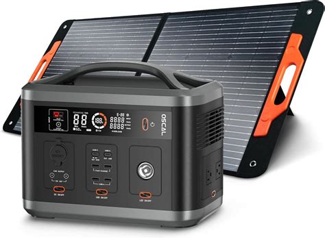 Amazon Wh Outdoor Solar Generator With W Portable Solar