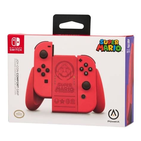 Power A Nintendo Switch Mario Red Joy Con Comfort Grip BIG W