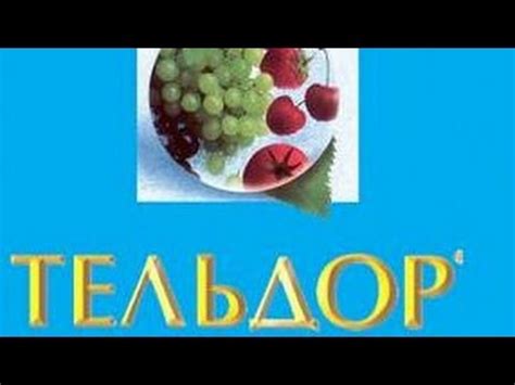 Защита винограда от гнили. Тельдор - YouTube