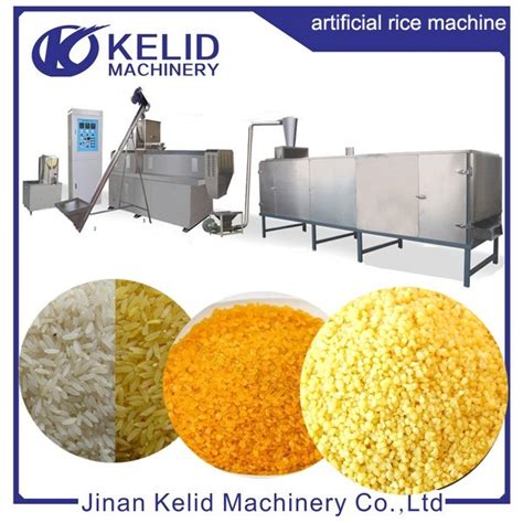 Automatic Artificial Nutrition Fortified Rice Mill Extruder Machine