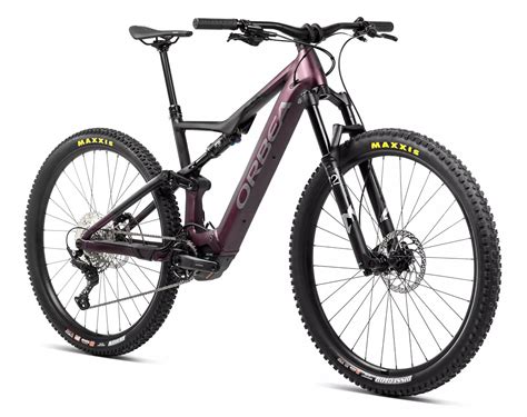 Orbea Rise H30 2024 Metallic Mulberry/Black Matt - IBKSport your