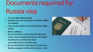 Russia visa apply | PPT