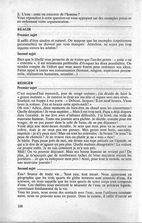 Manuels anciens: Brevet des Collèges 87, sujets et corrigés