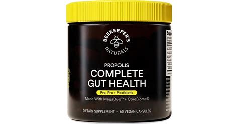 Beekeeper S Naturals Propolis Complete Gut Health Capsules Capsules