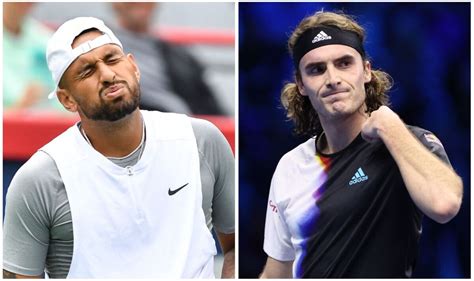 Nick Kyrgios Stung By Stefanos Tsitsipas Dig As Aussie Ace Swerves