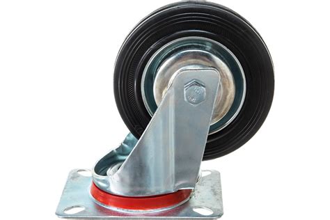 Колесо поворотное резиновое MW70 100 мм TOR 1022083 - выгодная цена ...