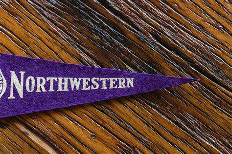 Northwestern University Mini Felt Pennant Vintage College Wall Decor in 2022 | Felt pennants ...