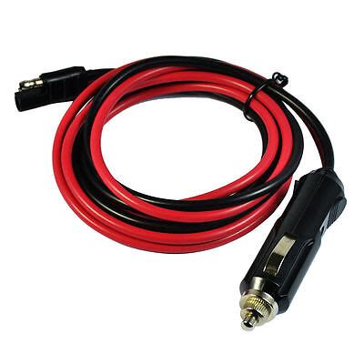 Power Cord Cable Cigarette Lighter Plug Jumper Hoo K Up For Motorola