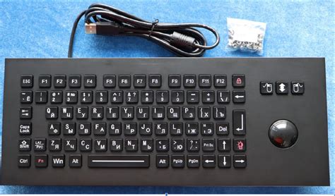 Промышленная клавиатура K-TEK-M361-MTB-FN-BL-BT-DWP-US/RU-USB от KEY ...
