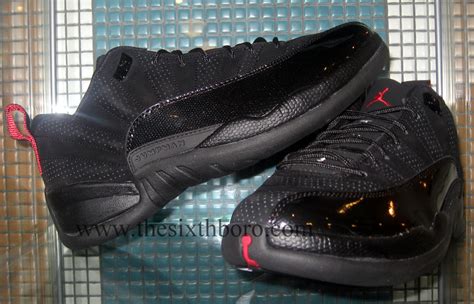 Air Jordan 12 Low "BLACK PATENT" | The Sixth Boro